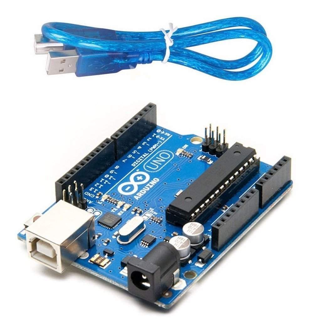Arduino Uno dip chip with cable